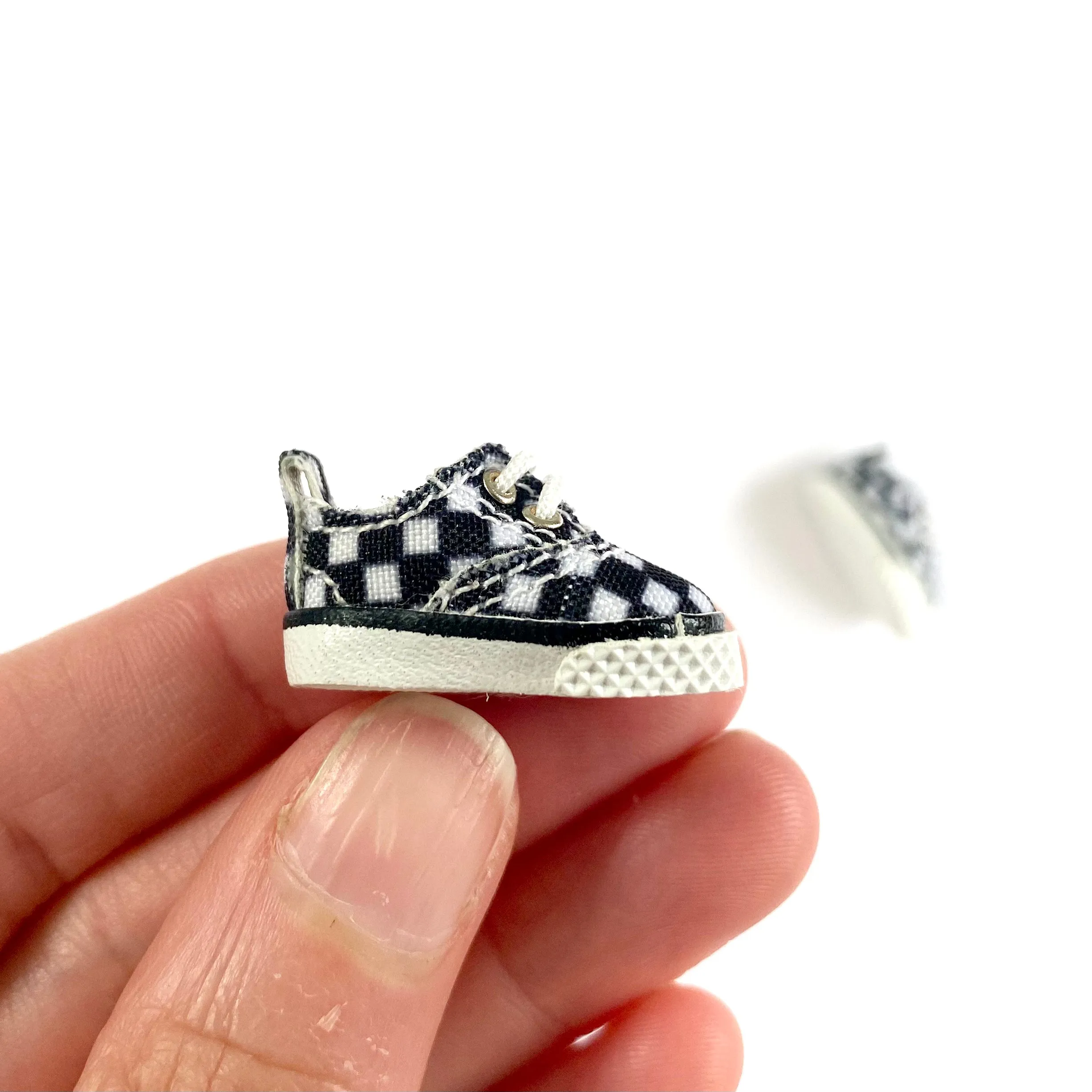 Tiny Doll trainers canvas doll shoes OB11  1/12 scale