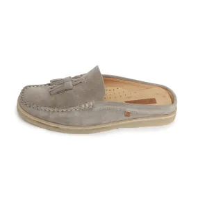 Trudi Taupe Loafer Sandals