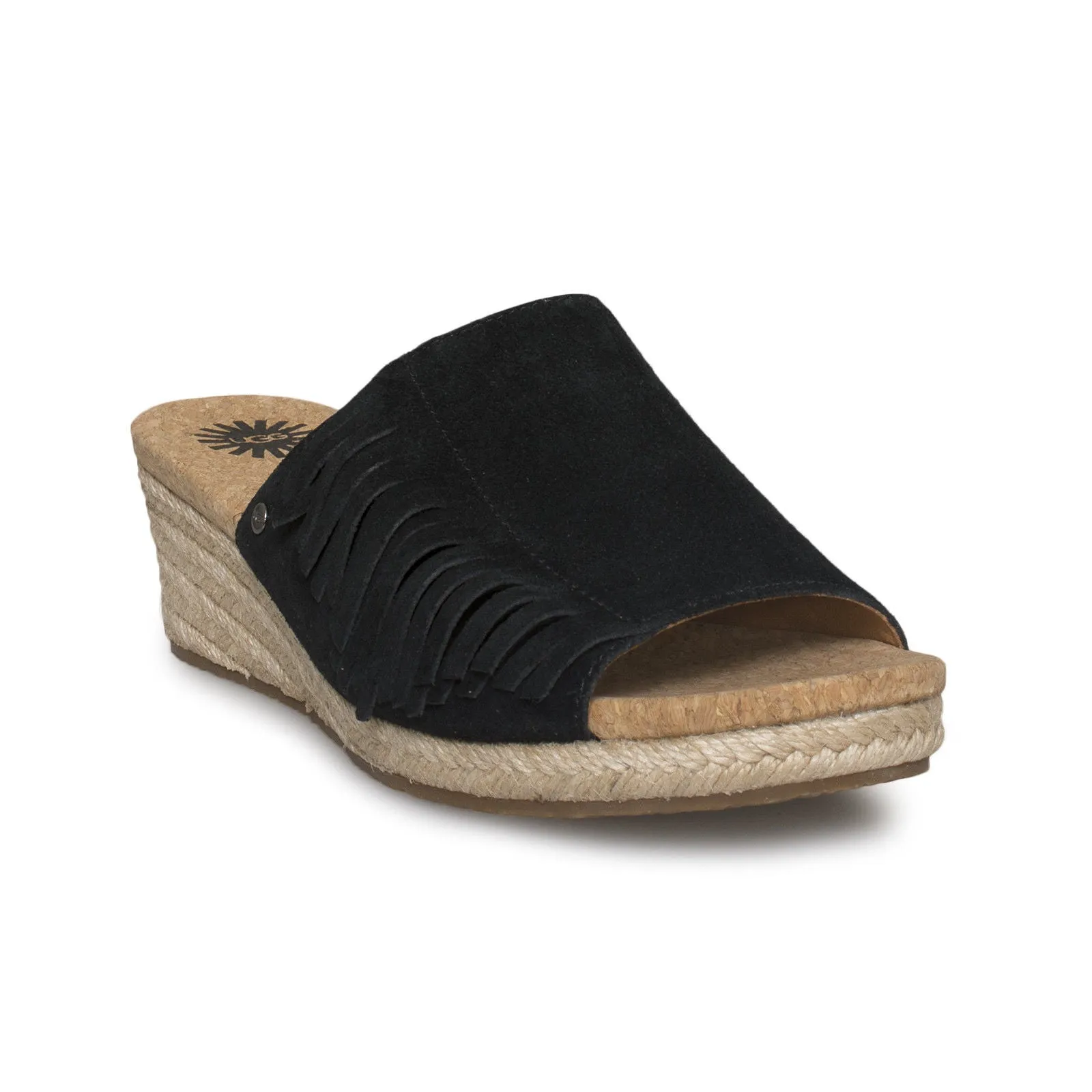 UGG Danes Black Wedges