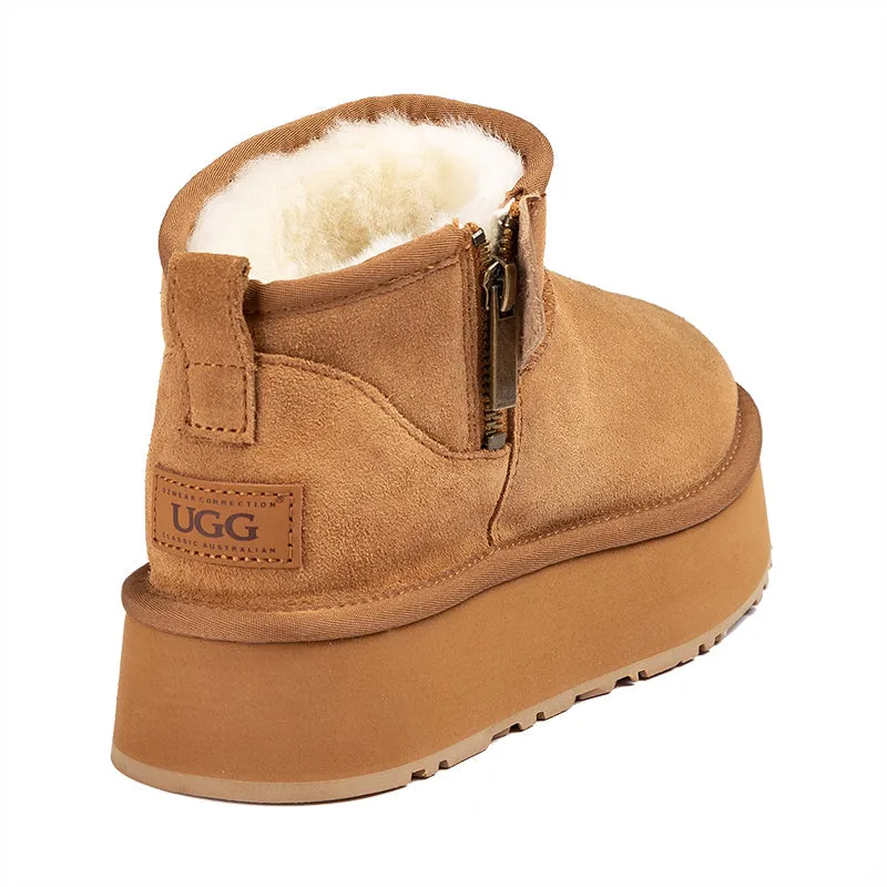 UGG Mini Zip Platform Boots