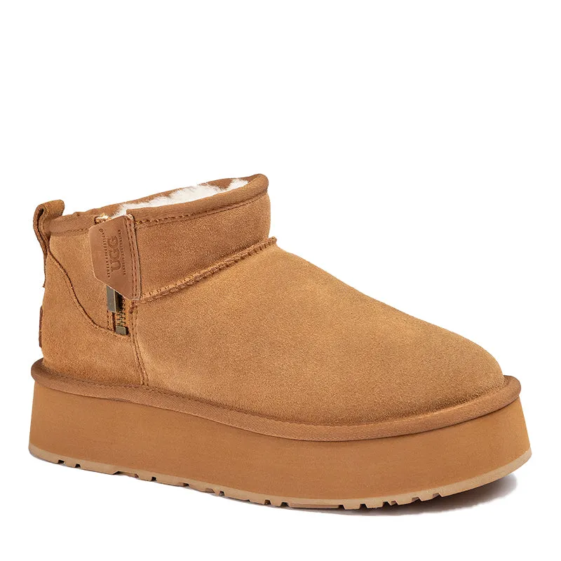 UGG Mini Zip Platform Boots