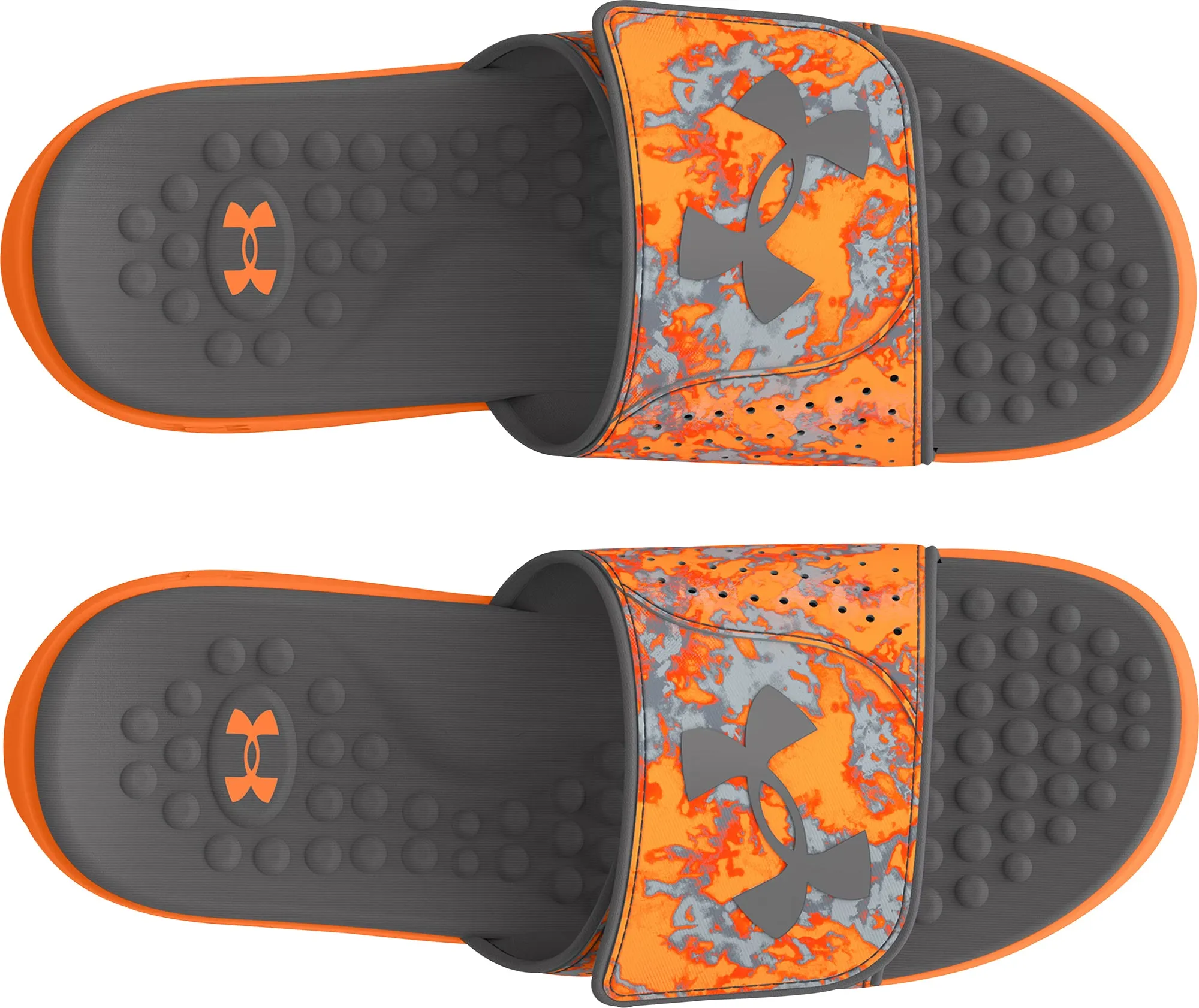 Under Armour Ignite Pro Graphic Strap Sliders - Orange