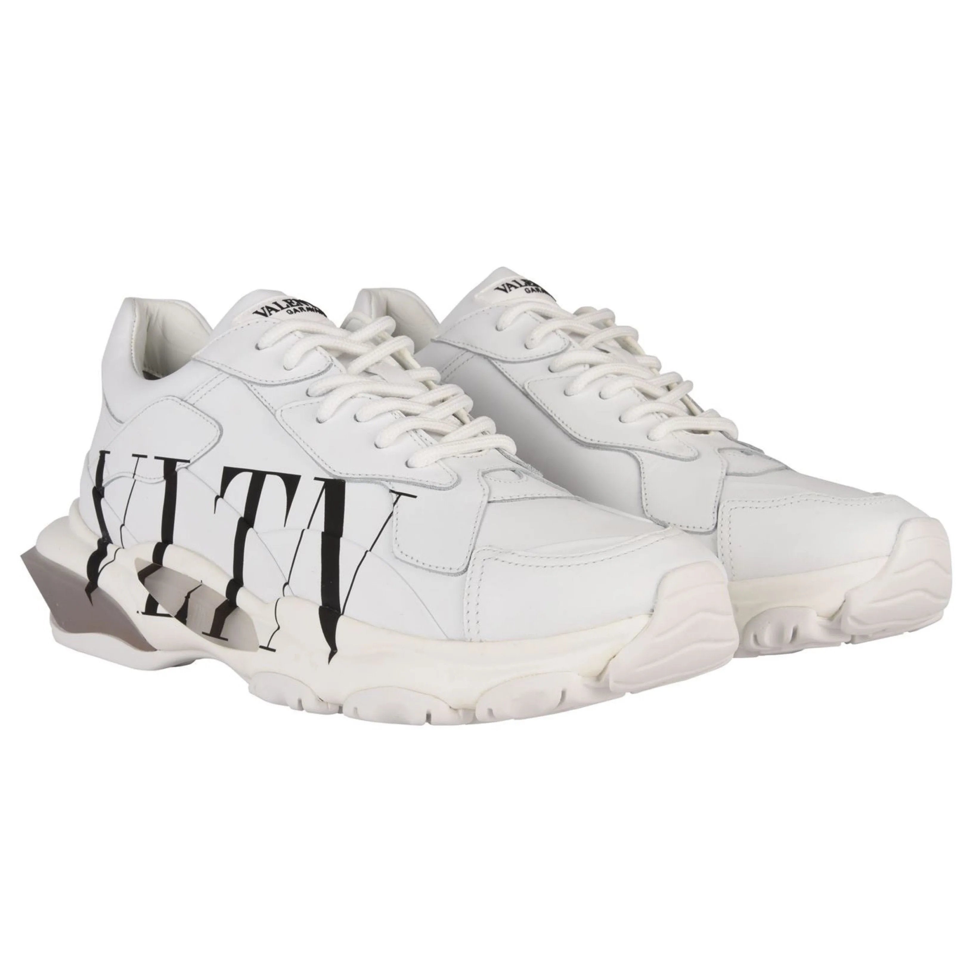 Valentino White VLTN Bounce Trainers