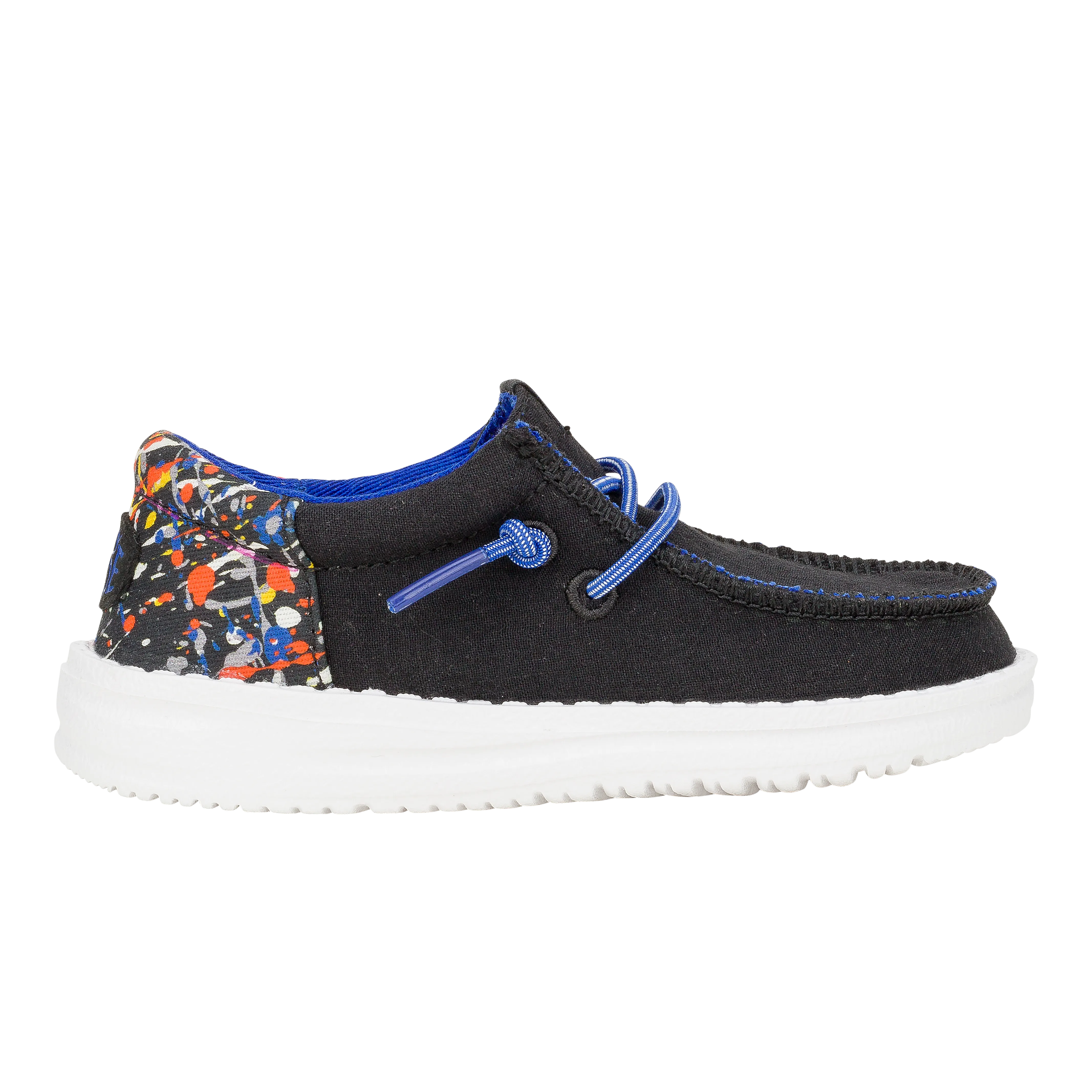 Wally Funk Toddler Splatter - Black