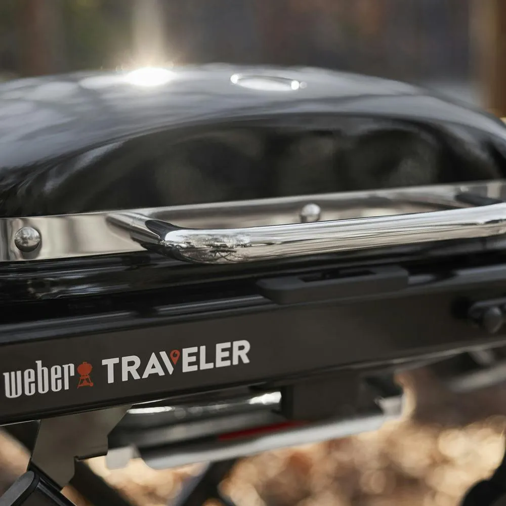 Weber Traveler Compact Portable Gas Barbecue