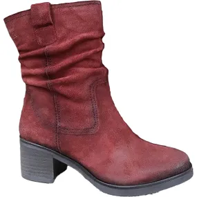 Women's Dorking Rox D8324 Red Leather