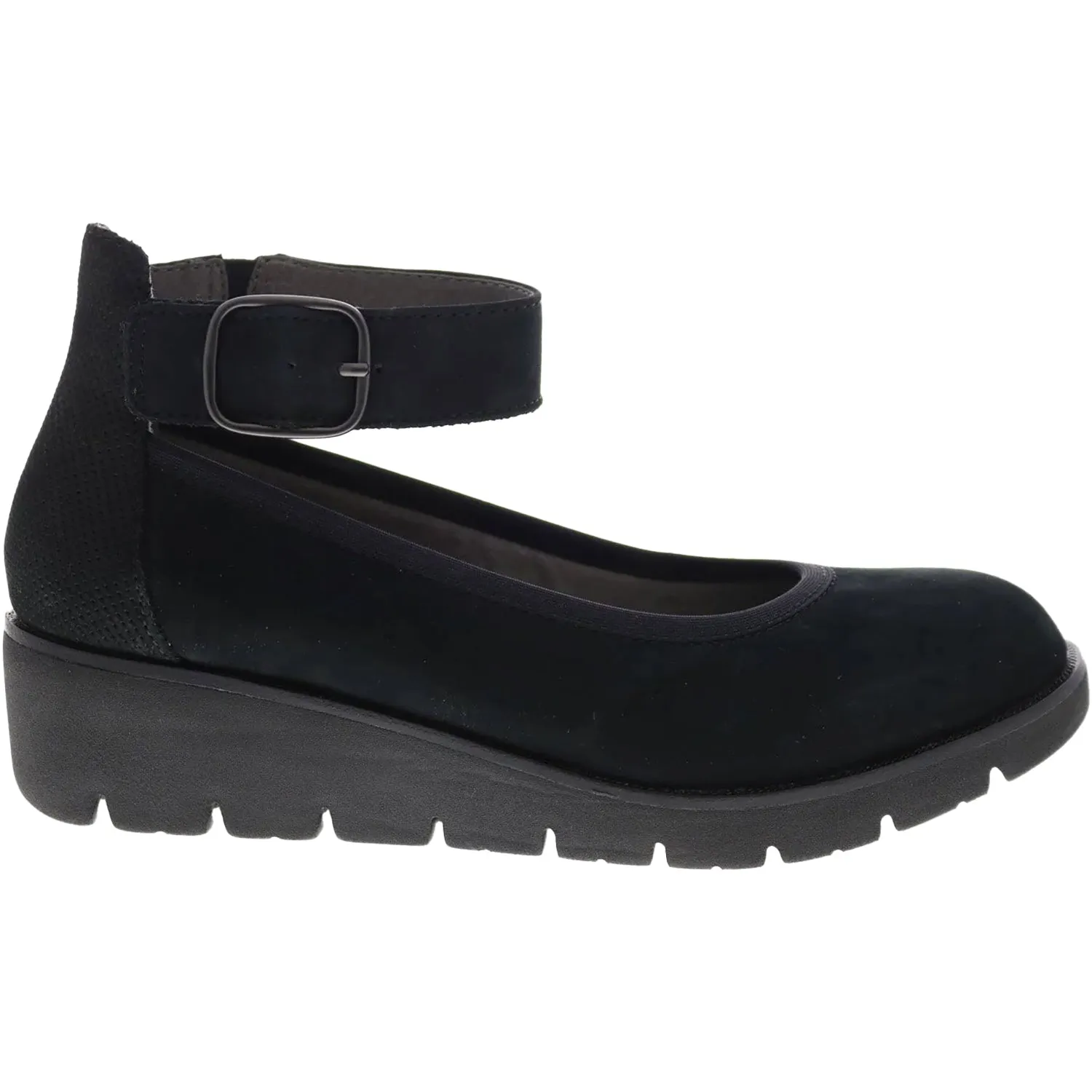 Women's Earth Zurich Sion Black Soft Buck Leather