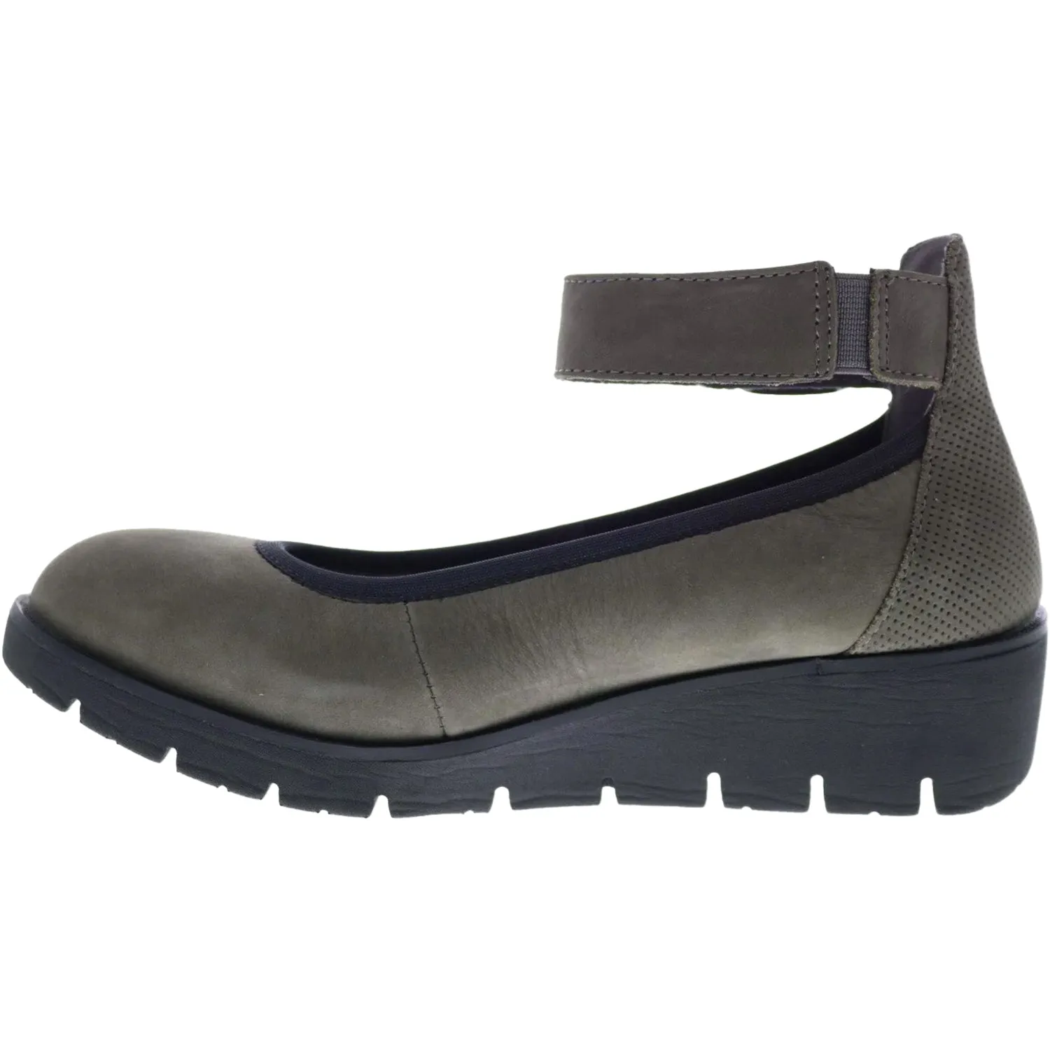 Women's Earth Zurich Sion Thunder Grey Soft Buck Leather