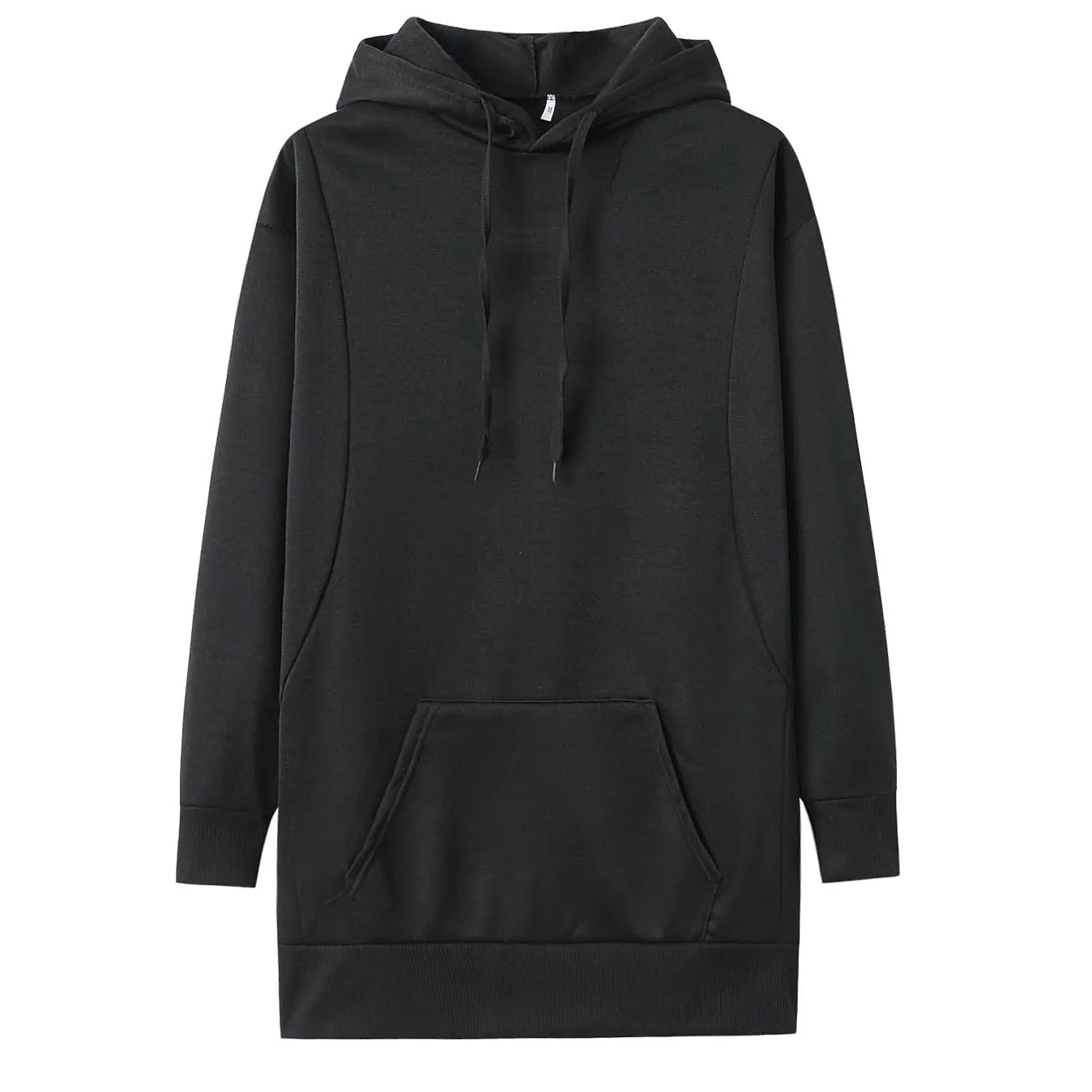 Women's Hoodie Pullover Plain Front Pocket Oversized Hoodies Sweatshirts