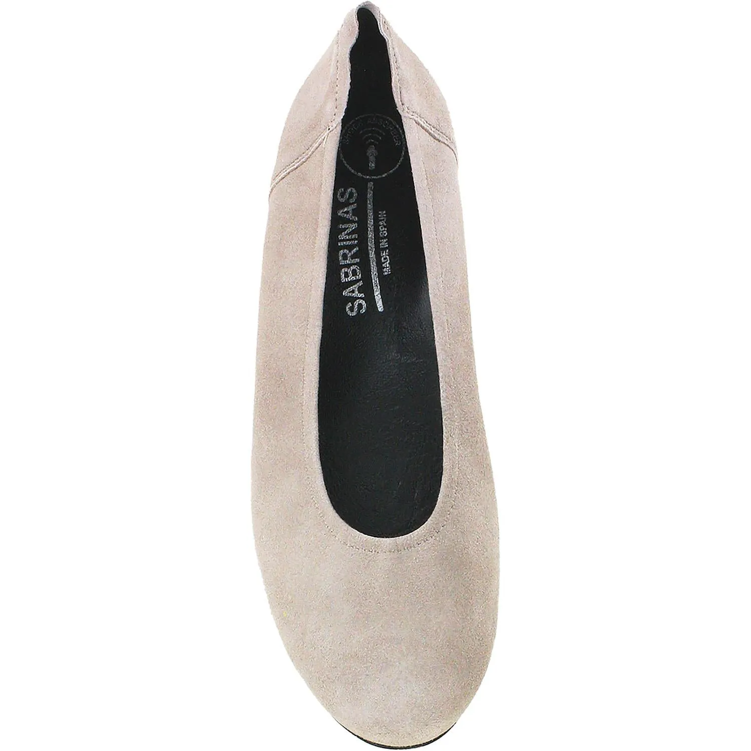 Women's Sabrinas Bruselas 85020 with Removable Arch Support Footbed Tierra Beige Suede