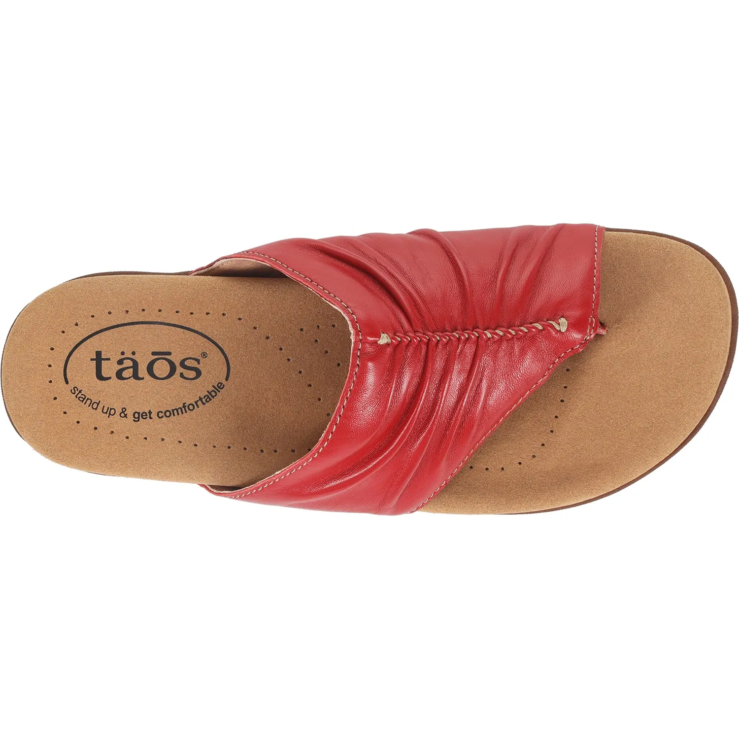 Women's Taos Gift 2 Red Leather