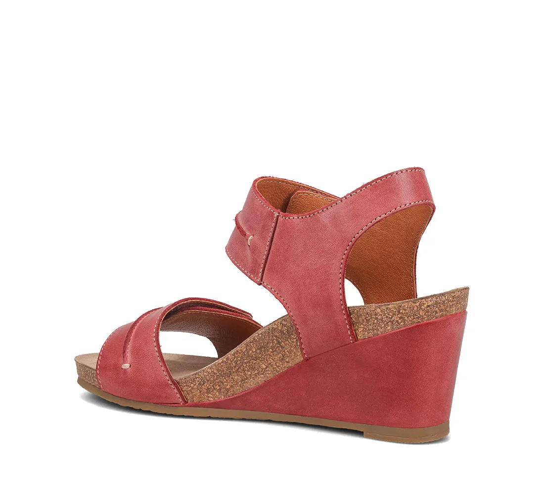 Women's Taos Reason Color:  Warm Red