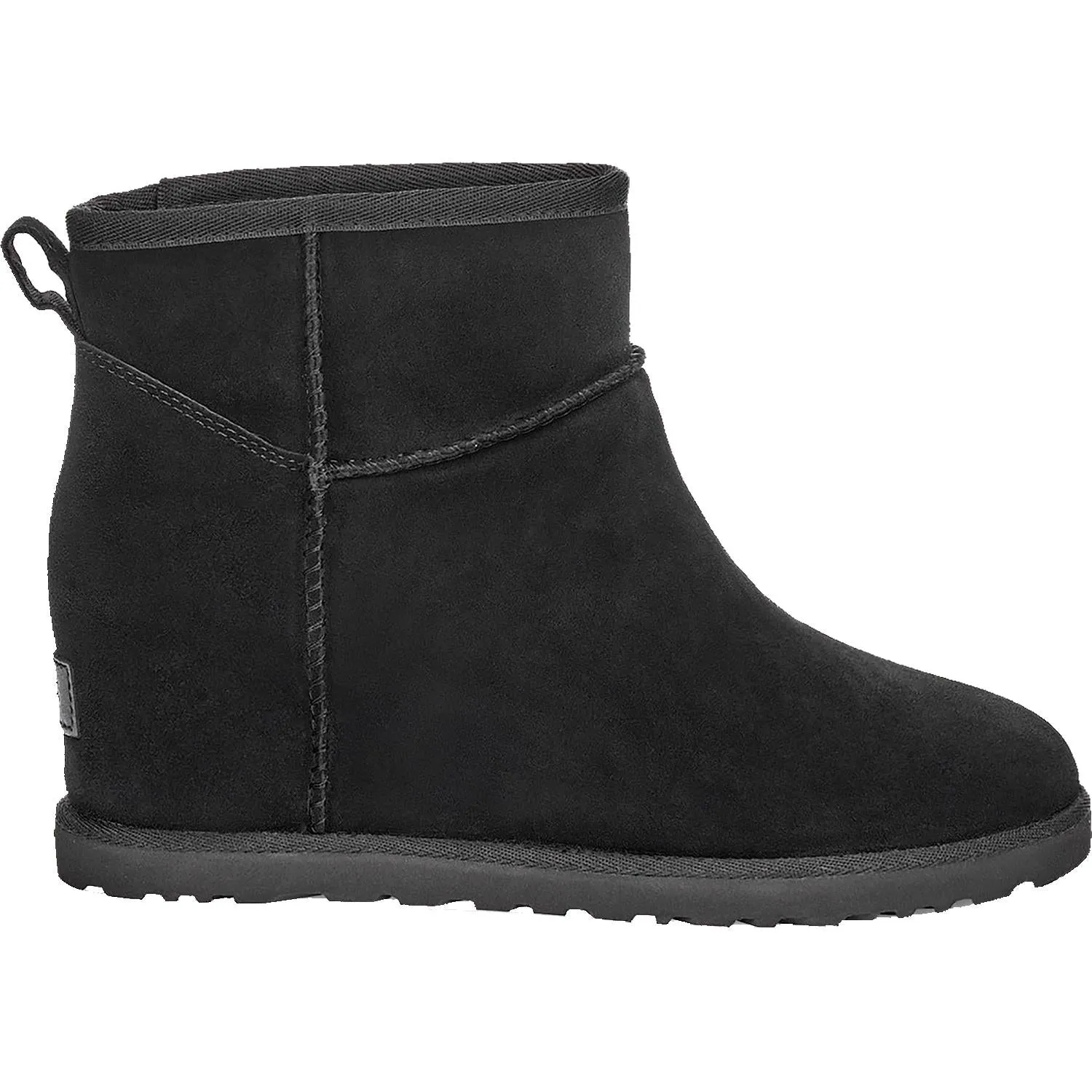 Women's UGG Classic Femme Mini Black Suede